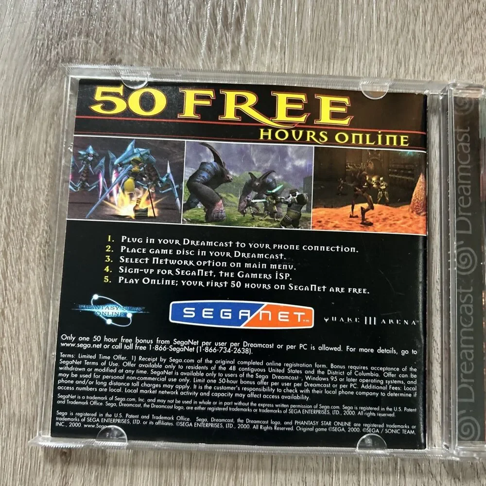 Quake III Arena Sega Dreamcast 2000 Game CIB Complete w/ Manual Tested Works